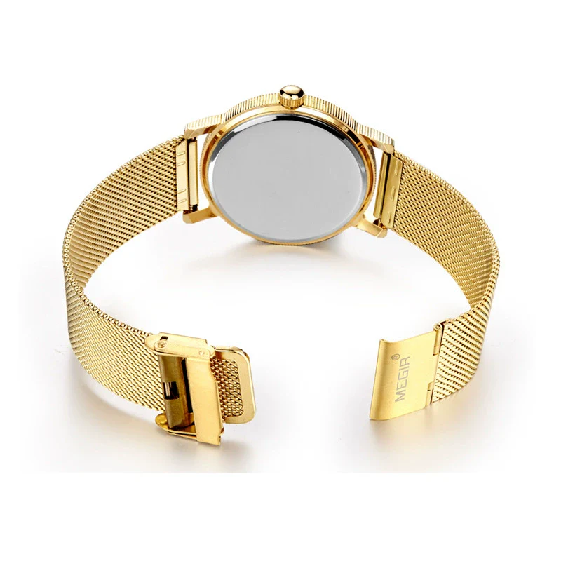 Wholesale Men's Business Style Ultrathin Quartz Watch Alloy Case Stainless Steel Strap Round Dial - Image 5