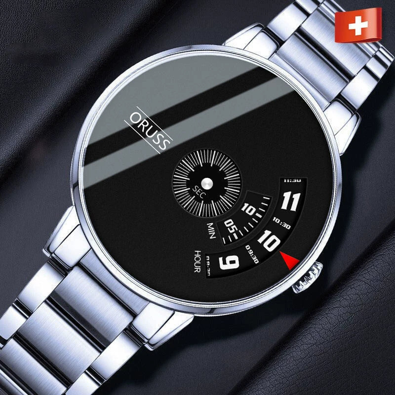 Wholesale Men's Leisure Style Steel Automatic Movement Waterproof Round Watch - Image 13