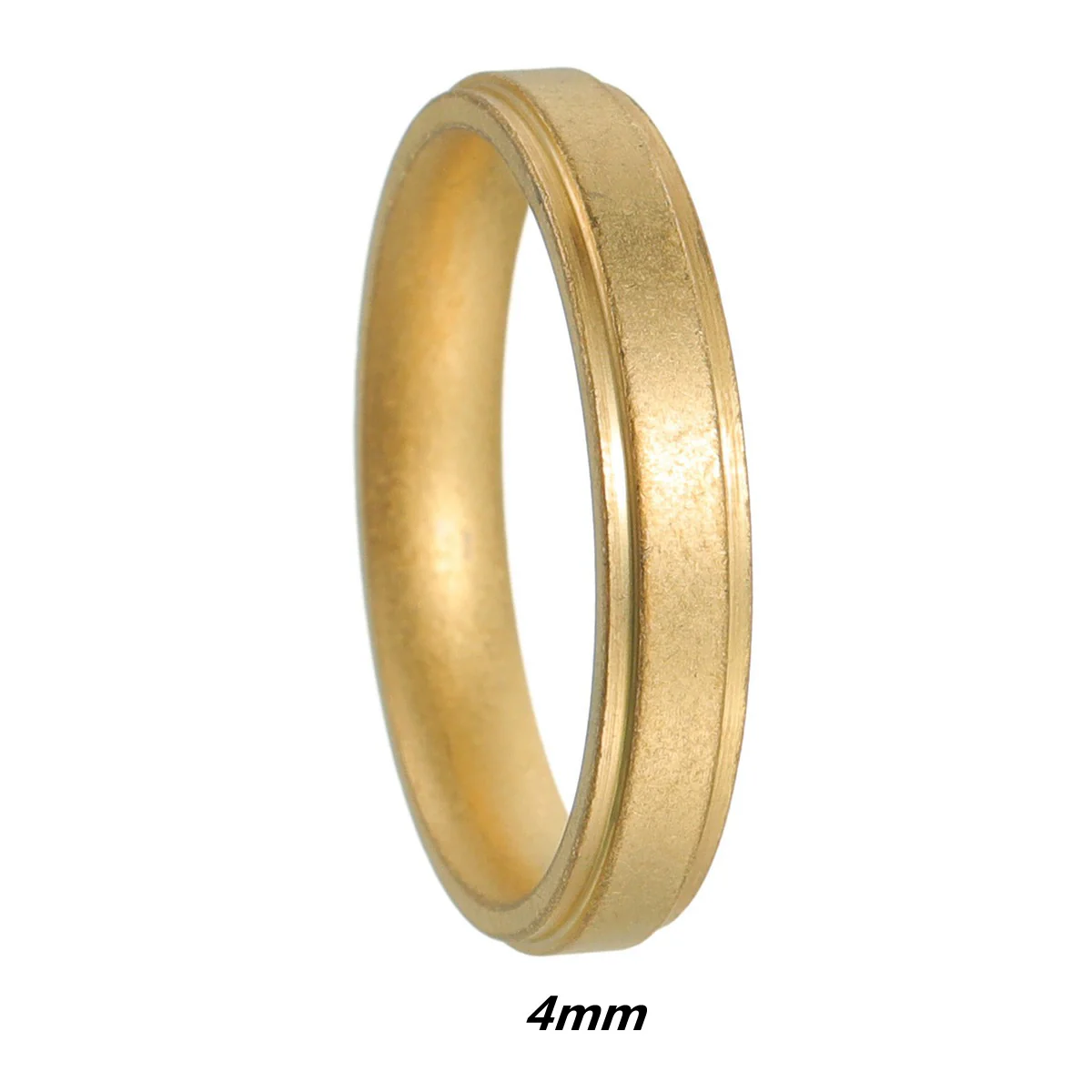 Wholesale Men's Retro Ring Titanium Steel Geometric Distressed Electroplated - Image 7