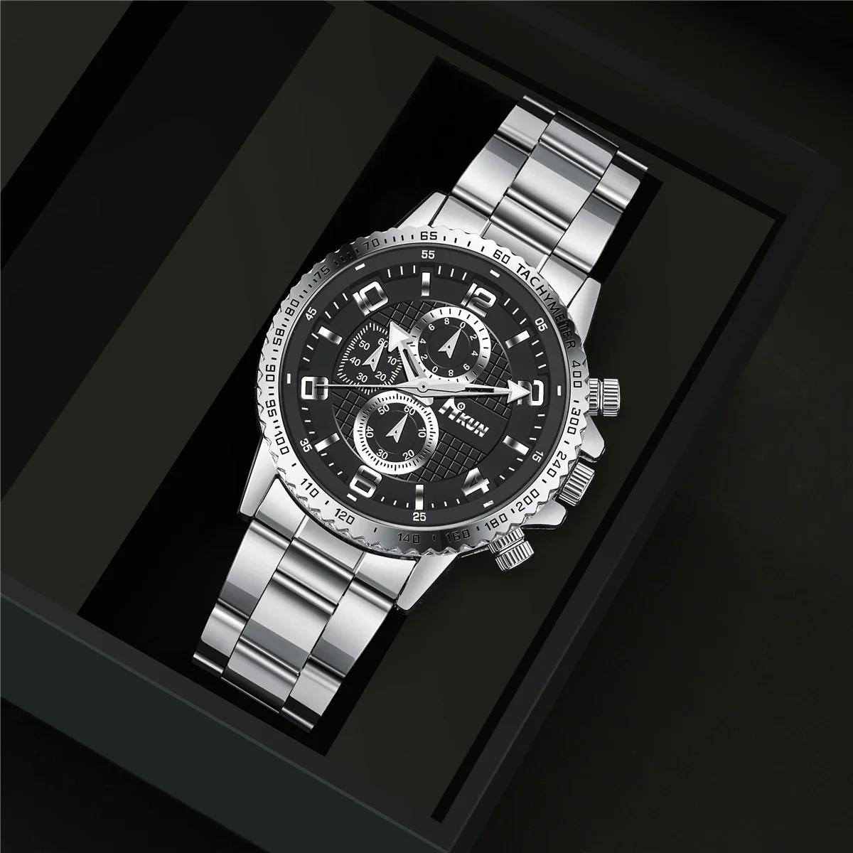 Wholesale Men's Sports Quartz Watch With Alloy Band And Stainless Steel Buckle - Image 7