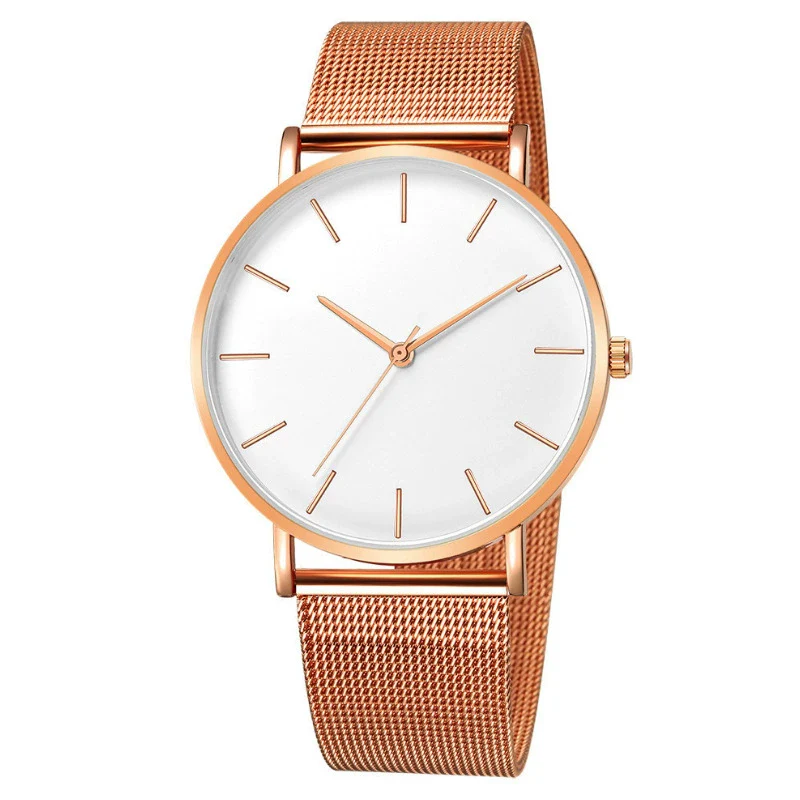 Wholesale Men's Watch Alloy Case Stainless Steel Strap Round Dial Quartz Watch Simple Fashion - Image 15
