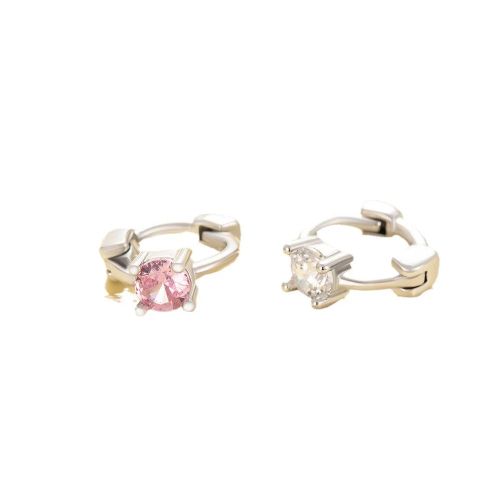 Wholesale Metal Geometric Electroplated Lovely Style Women's Earrings - Image 4