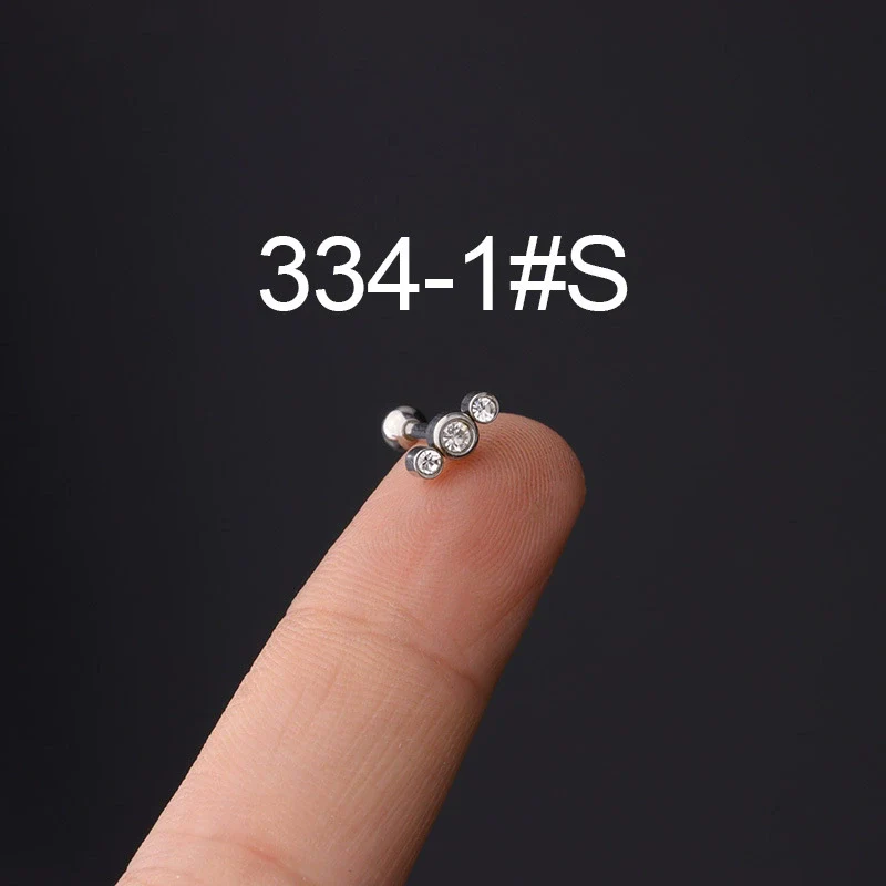 Wholesale Metal Geometric Natural Style Electroplated Stainless Steel Puncture Earrings - Image 6