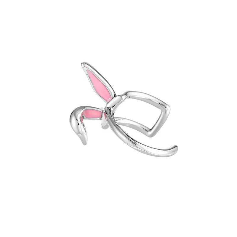 Wholesale Metal Rabbit Ear Bone Clip Lovely Style Electroplating - Image 5
