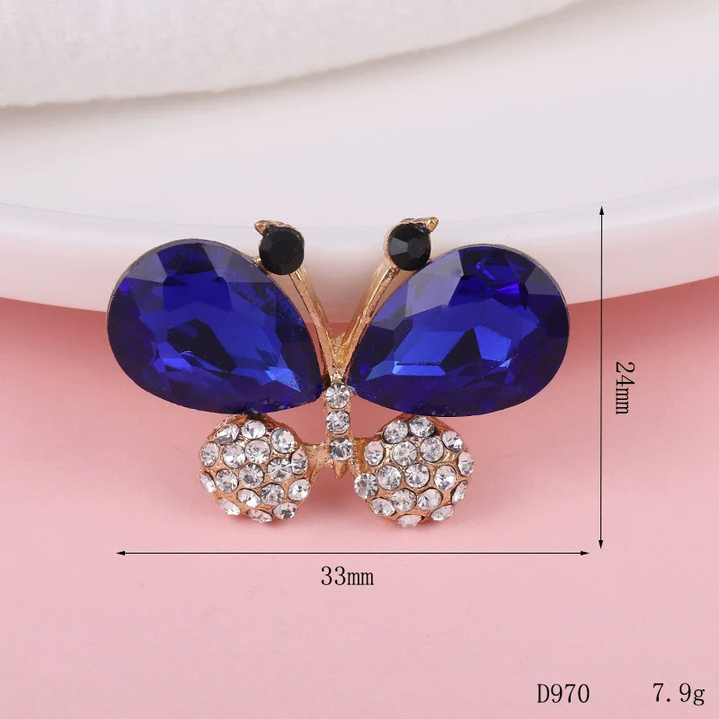 Wholesale Mobile Phone Shell Accessories Alloy Dripping Oil Butterfly Rhinestone Handmade Diamondembedded - Image 22