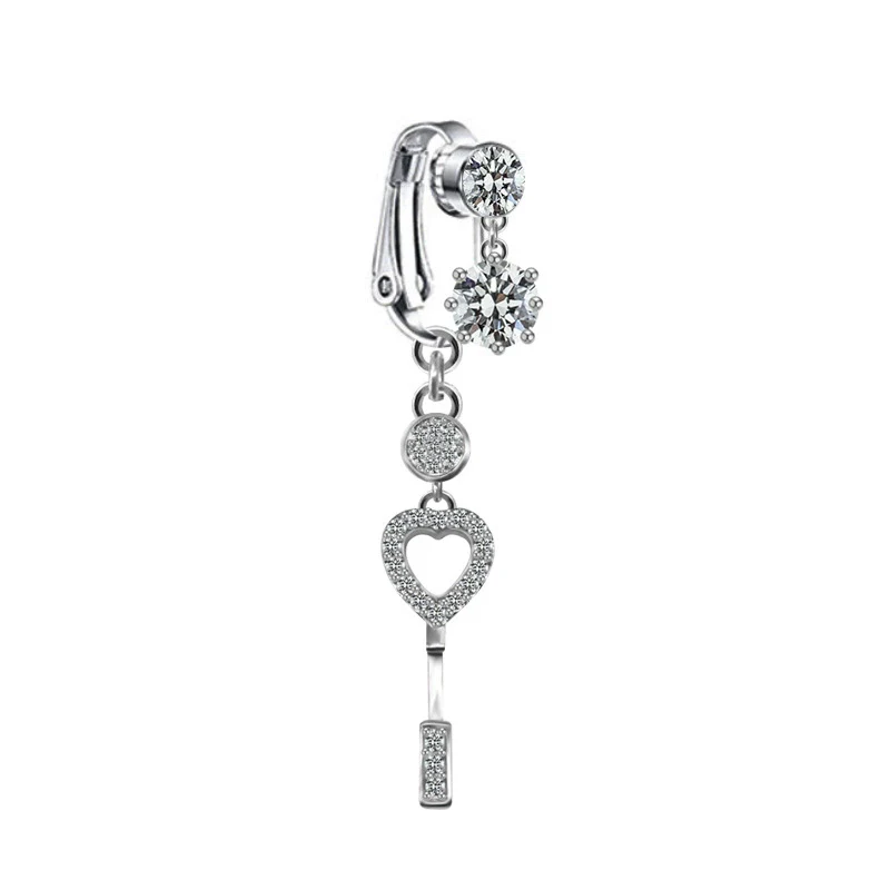 Wholesale Navel Ring Copper Animals Zodiac Cross Heart Shaped Electroplated Unisex - Image 10