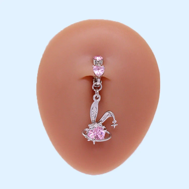 Wholesale Navel Ring Copper Animals Zodiac Cross Heart Shaped Electroplated Unisex - Image 3