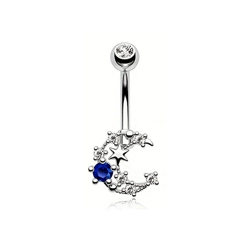 Wholesale Navel Ring Set Stainless Steel Geometric Simple Style Electroplating - Image 8