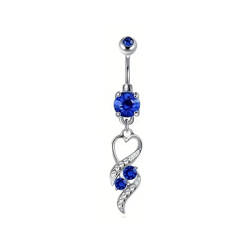 Wholesale Navel Ring Set Stainless Steel Geometric Simple Style Electroplating - Image 9