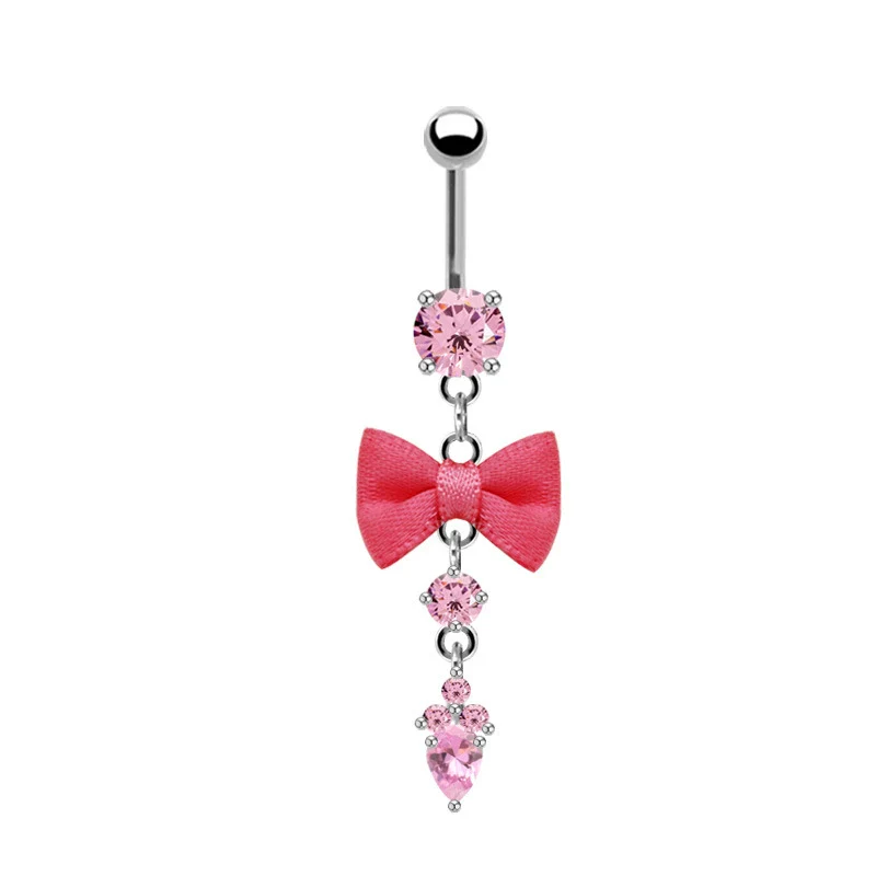 Wholesale Navel Ring Zinc Alloy Heart Shaped Styling Unisex - Image 9