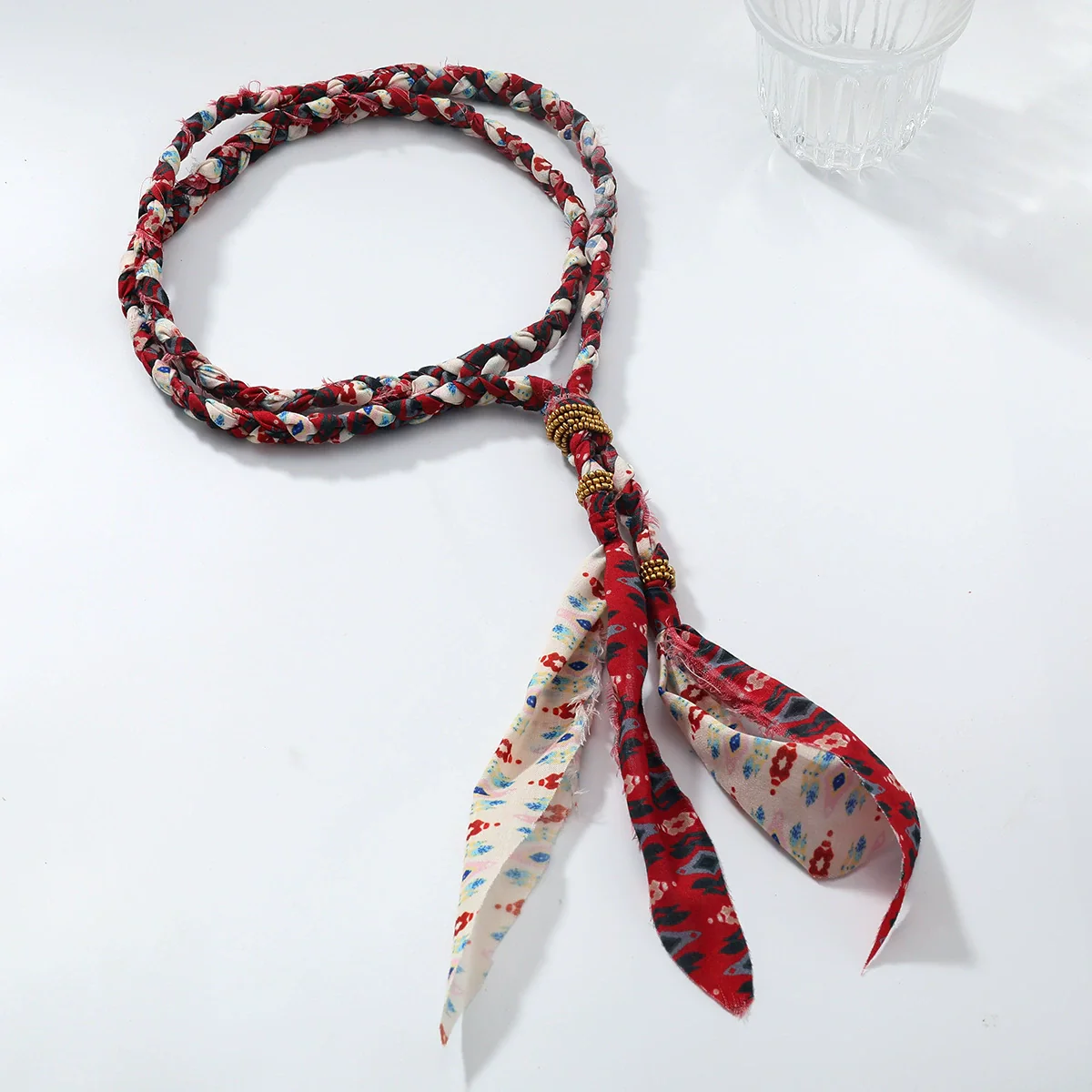 Wholesale Necklace Fabric Hand Woven Geometric Rice Beads - Image 2