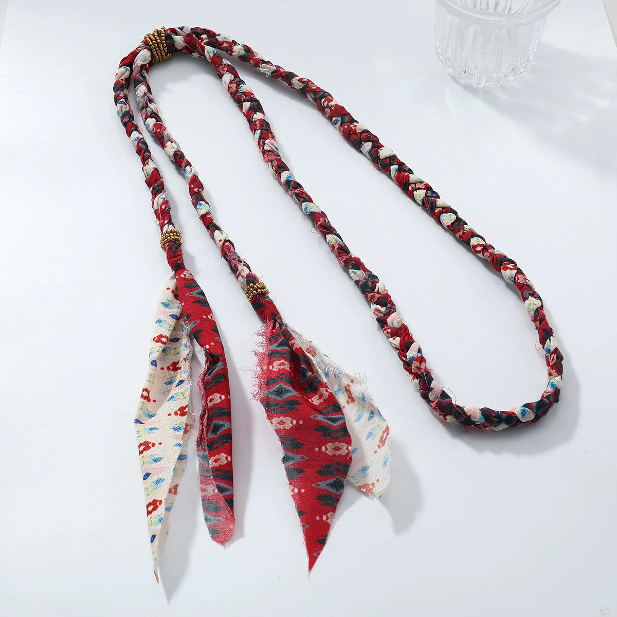 Wholesale Necklace Fabric Hand Woven Geometric Rice Beads - Image 4