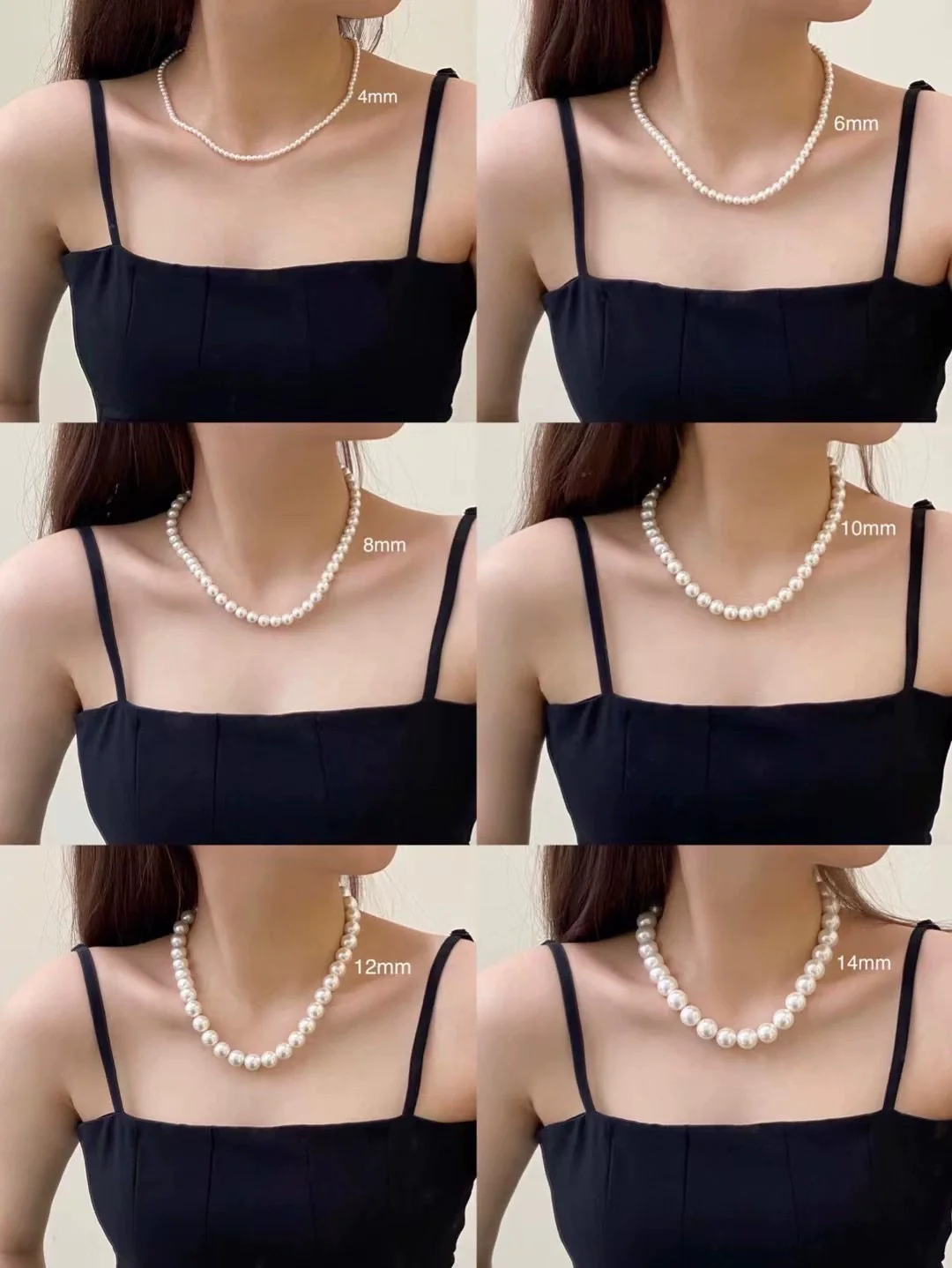 Wholesale Necklace Imitation Pearl Simple Geometric Clavicle Chain - Image 2