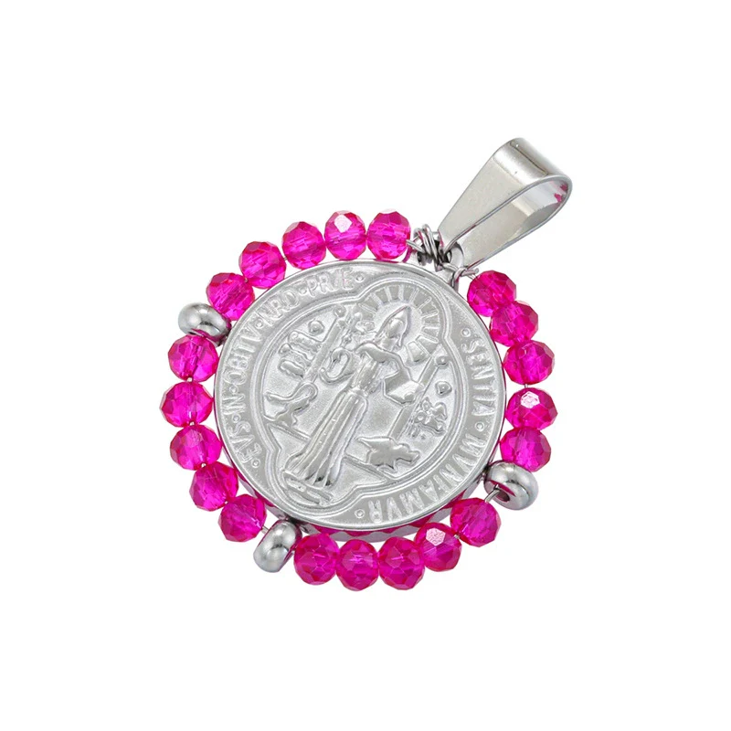 Wholesale Pendant Stainless Steel Inlaid Zircon Geometric Style - Image 19