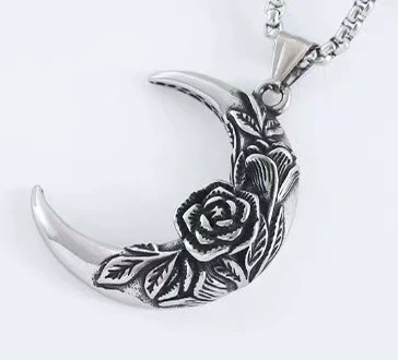 Wholesale Pendant Stainless Steel Punk Geometric Doll Head Style - Image 10