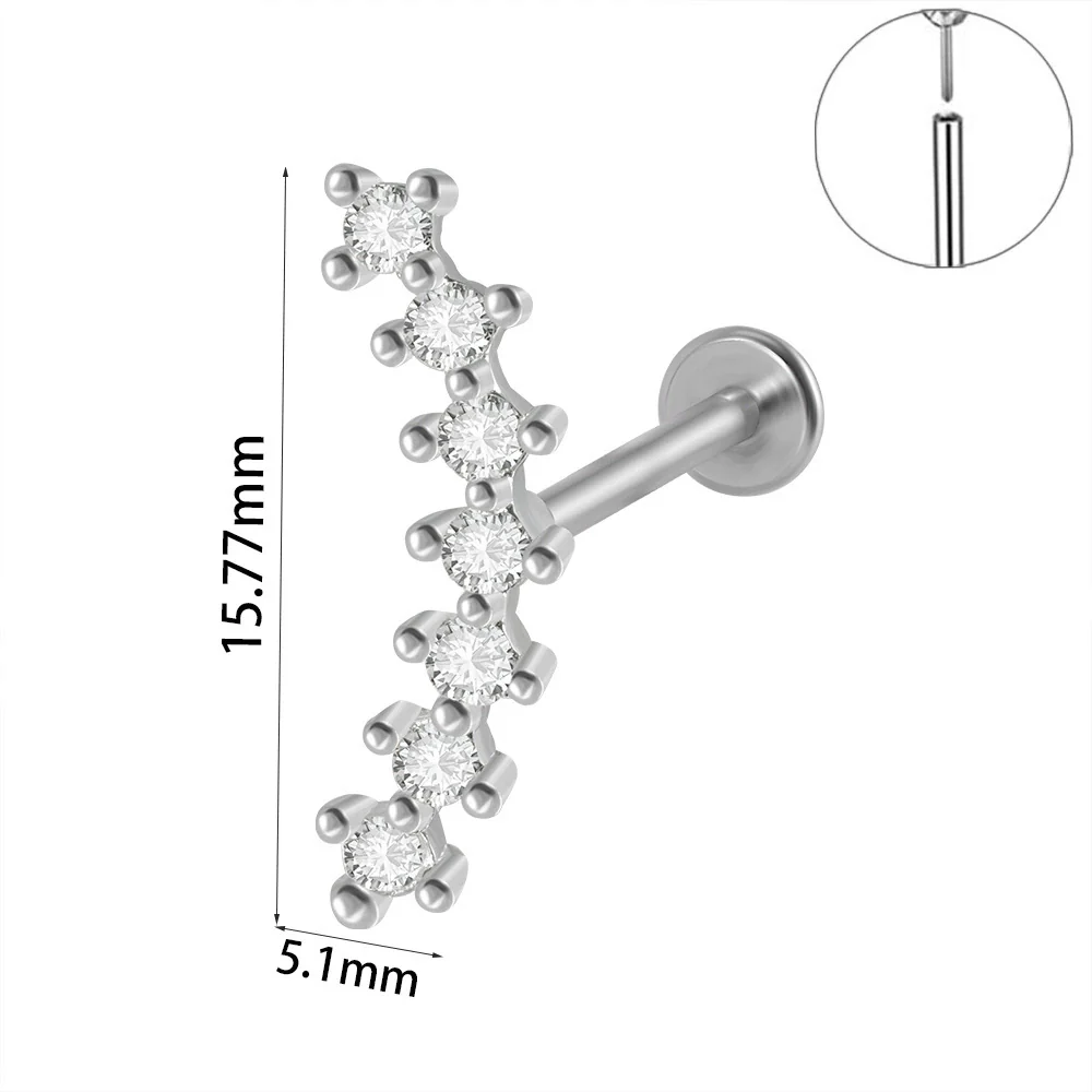 Wholesale Piercing Ear Studs Stainless Steel Insects Pattern Electroplated - Image 17