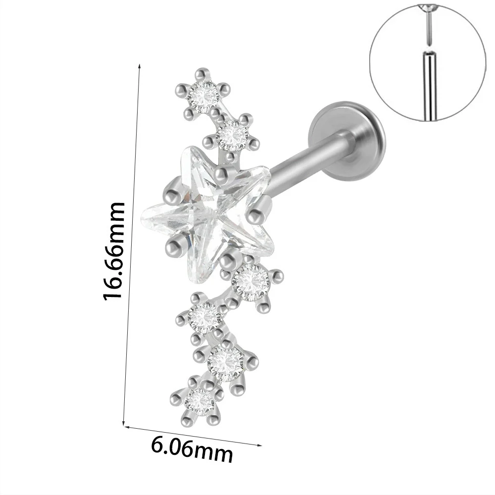 Wholesale Piercing Ear Studs Stainless Steel Insects Pattern Electroplated - Image 19
