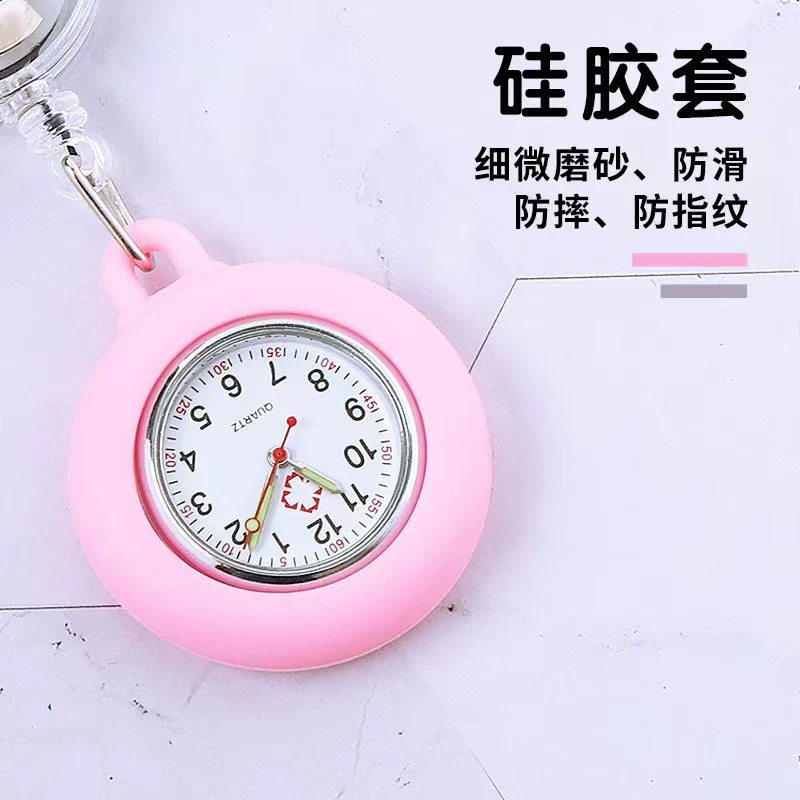 Wholesale Pocket Watch Plastic Silicone Cartoon Round Dial - Image 4