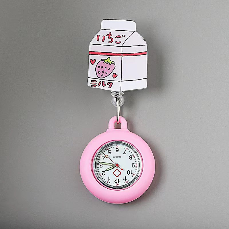 Wholesale Pocket Watch Plastic Silicone Cartoon Round Dial - Image 7