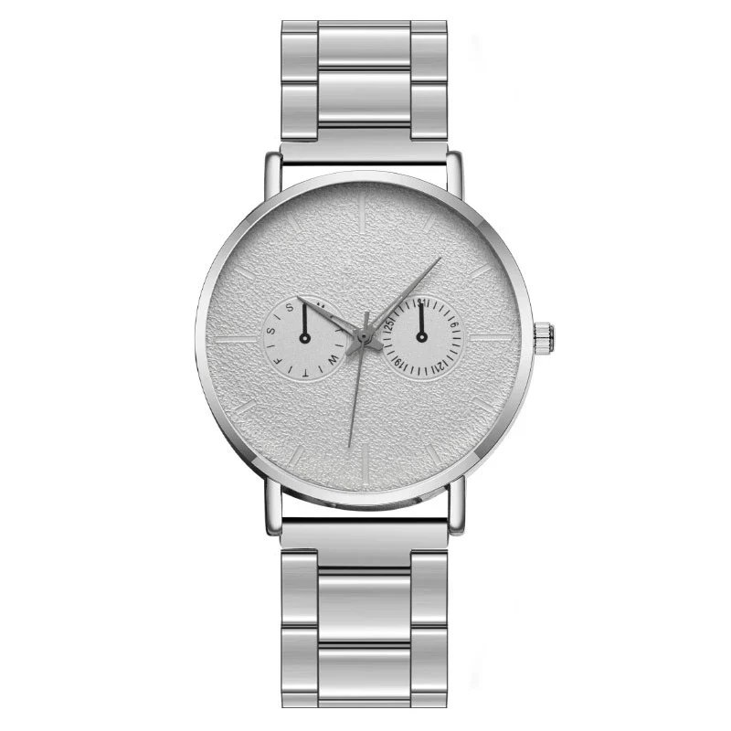 Wholesale Popular Fashion Men's Quartz Watch With Metal Band And Round Dial - Image 6