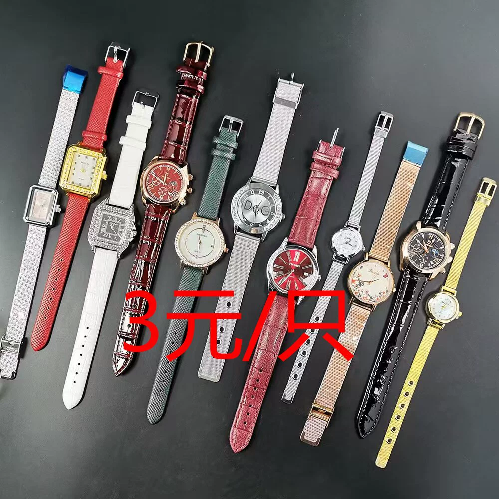 Wholesale Quartz Watches Zinc Alloy Case Imitation Leather Strap Stainless Steel Buckle Round Dial Leisure Style For Men
