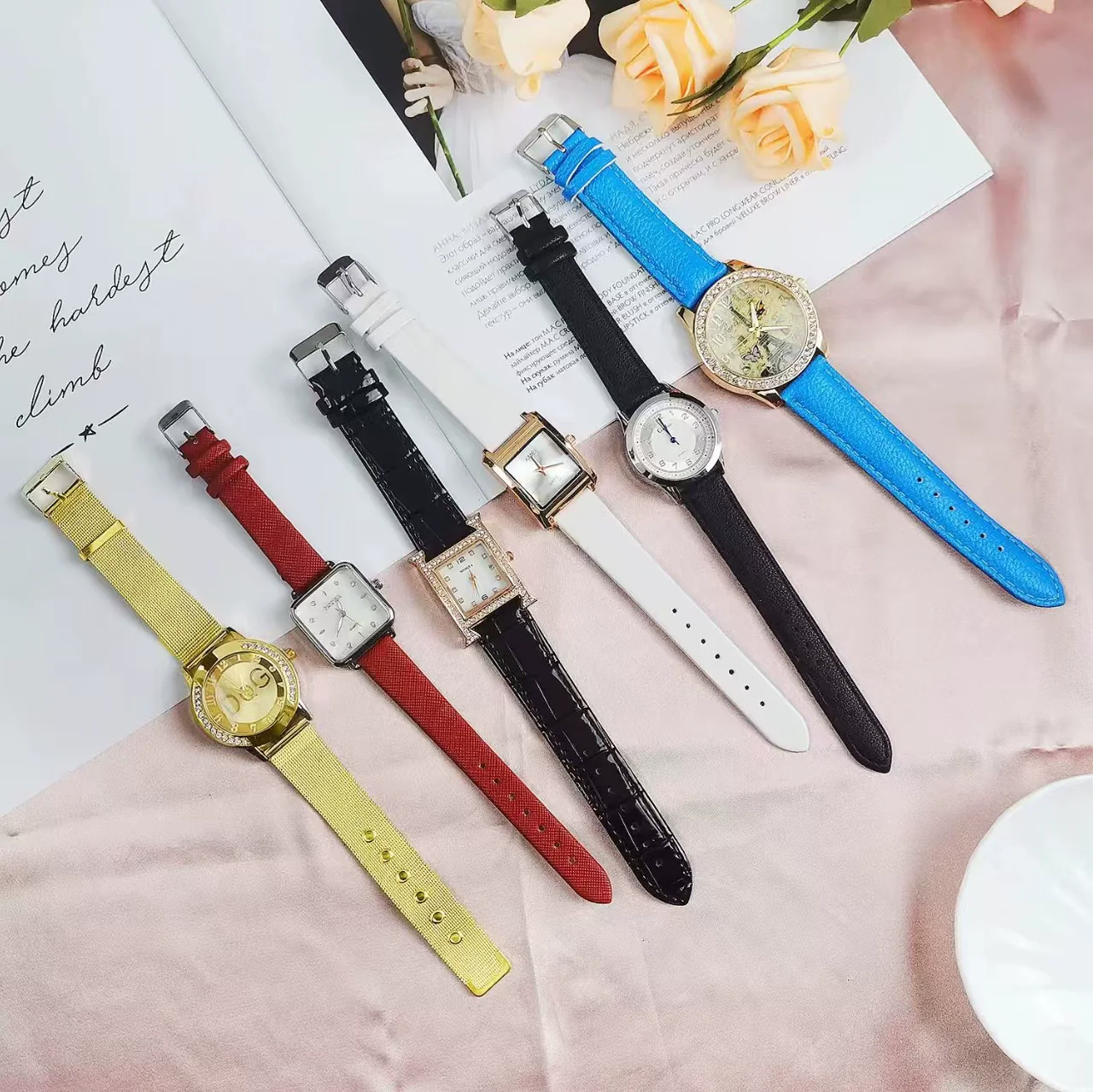 Wholesale Quartz Watches Zinc Alloy Case Imitation Leather Strap Stainless Steel Buckle Round Dial Leisure Style For Men - Image 3