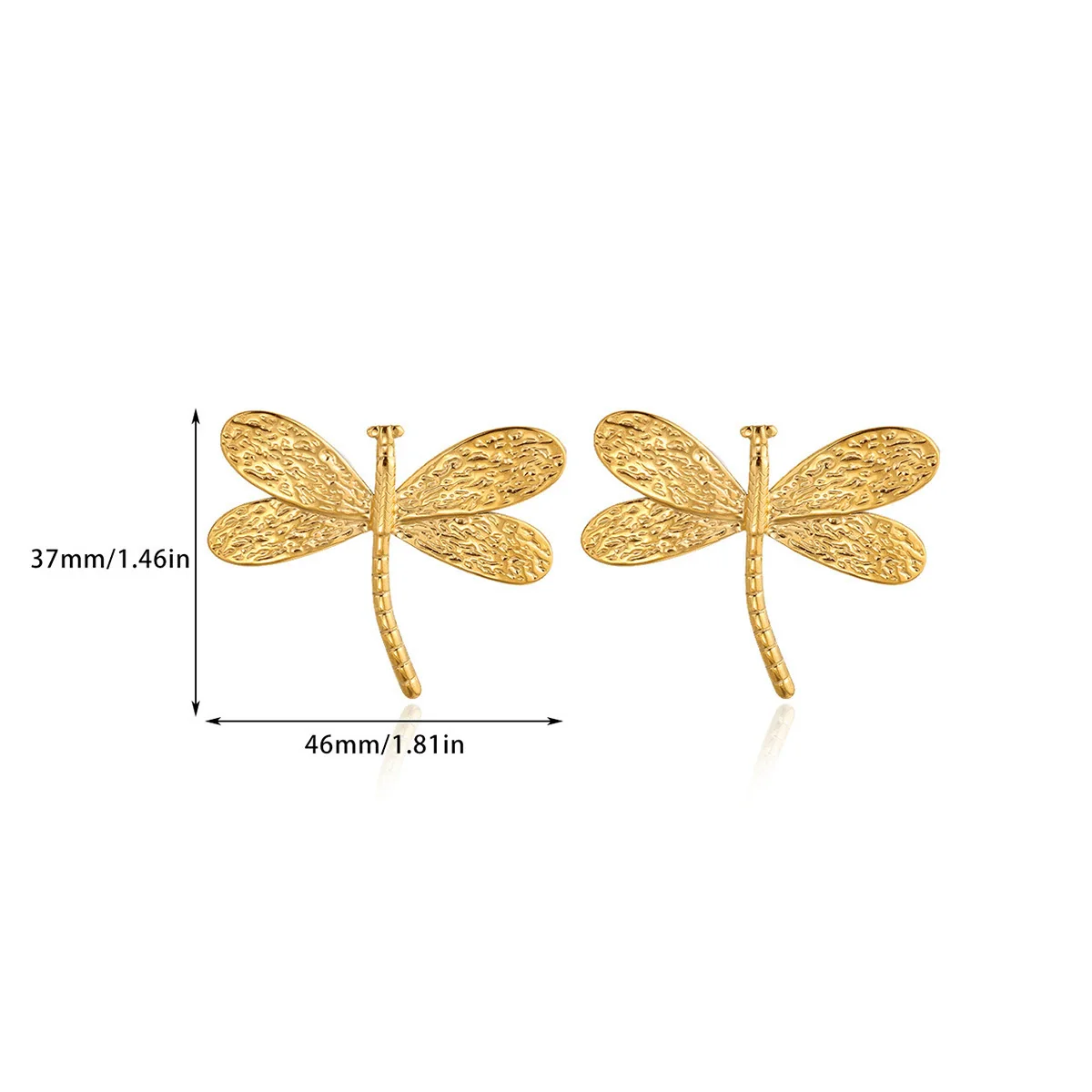 Wholesale Retro Elegant Highend Women's Gold Plated Stainless Steel Heart Sun Flower Geometric Round Earrings - Image 14