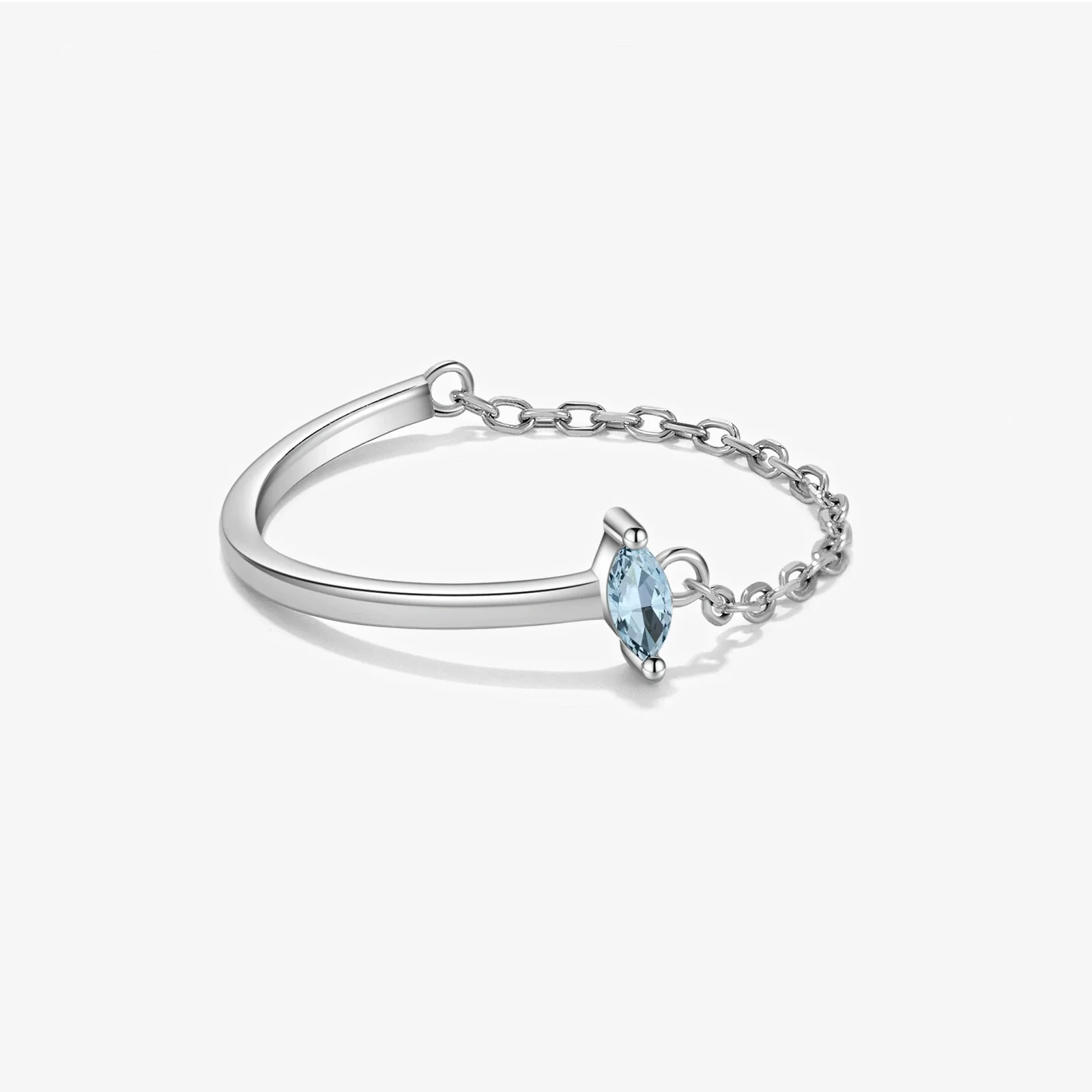 Wholesale Ring S925 Sterling Silver Geometric Electroplated Fashionable Simple Allmatch - Image 6