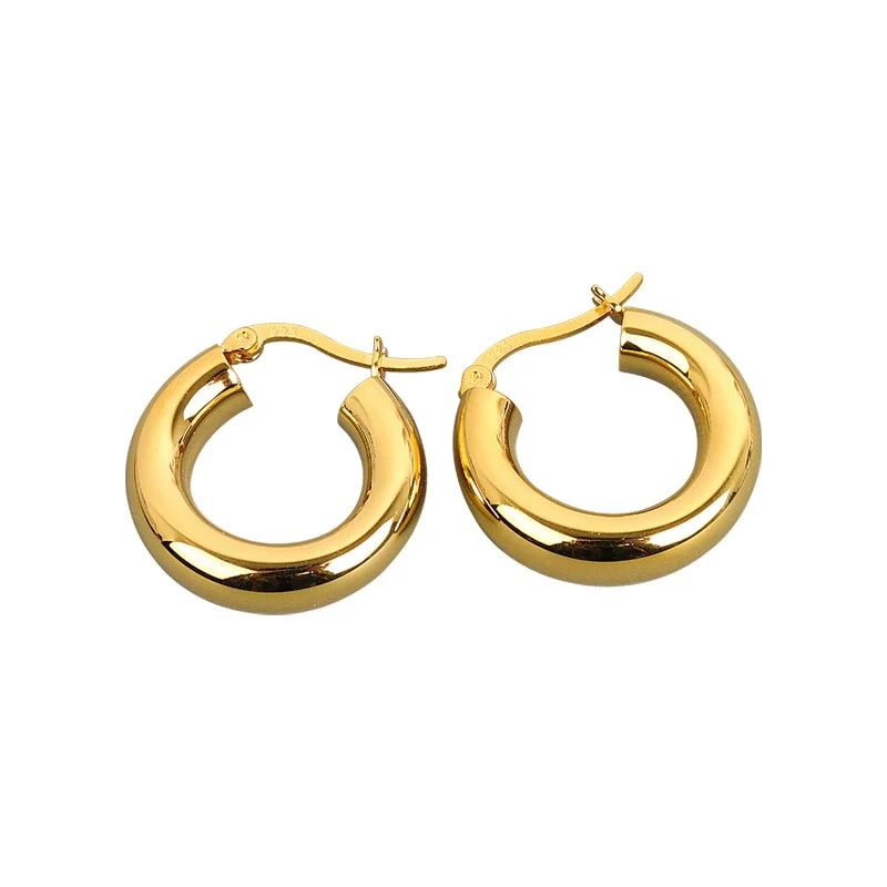 Wholesale S925 Sterling Silver Geometric Minimalist Electroplated Women's Earrings - Image 5