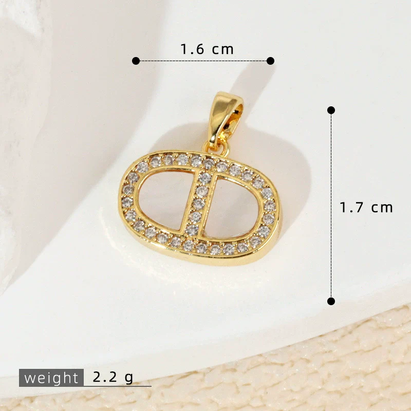 Wholesale Shell Necklace Pendant With Copper Plated Geometric Moon Red Star And Heart Shape Accessories - Image 42