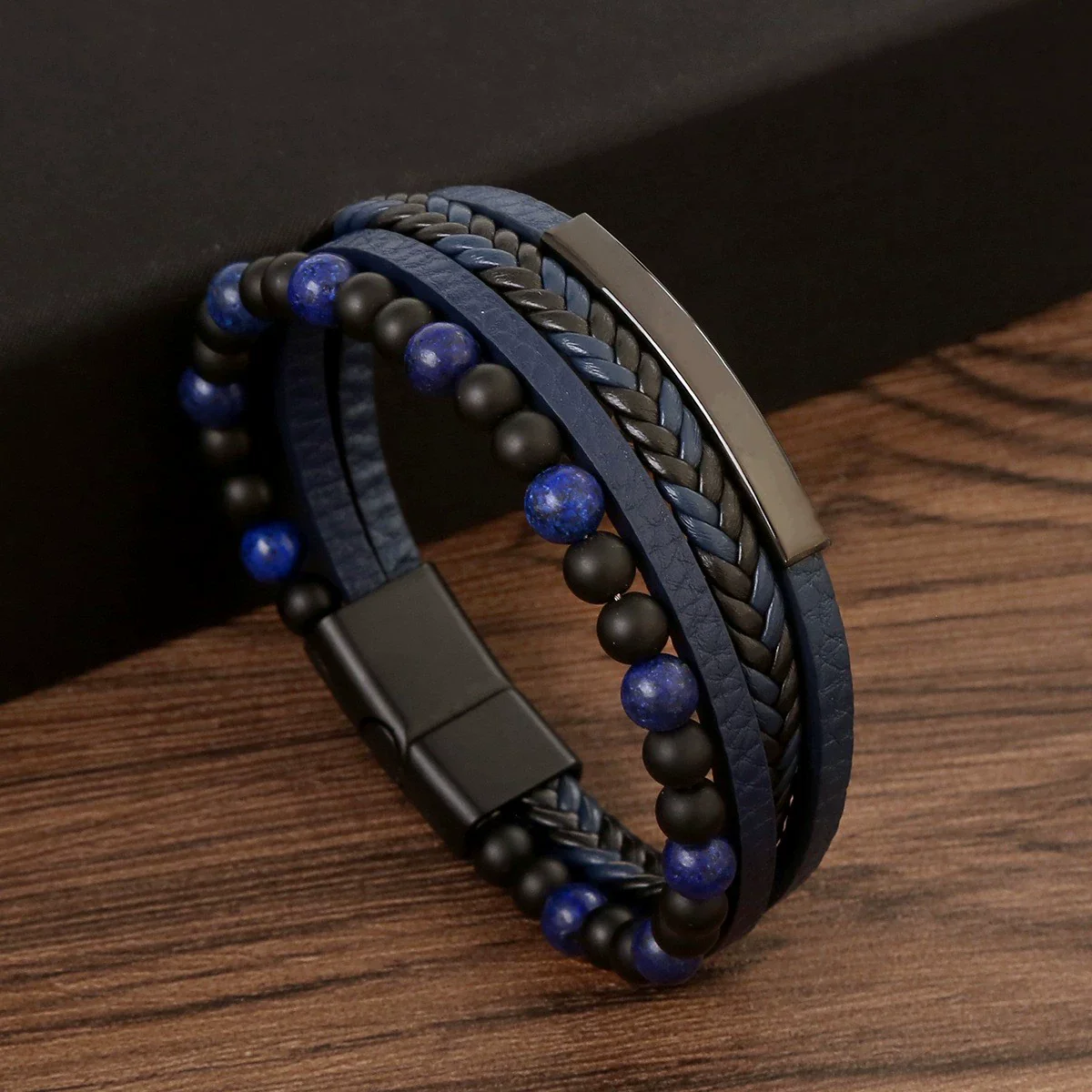 Wholesale Simple Alloy Handwoven Electroplated Pendant Bracelet Jewelry For Men And Women - Image 9