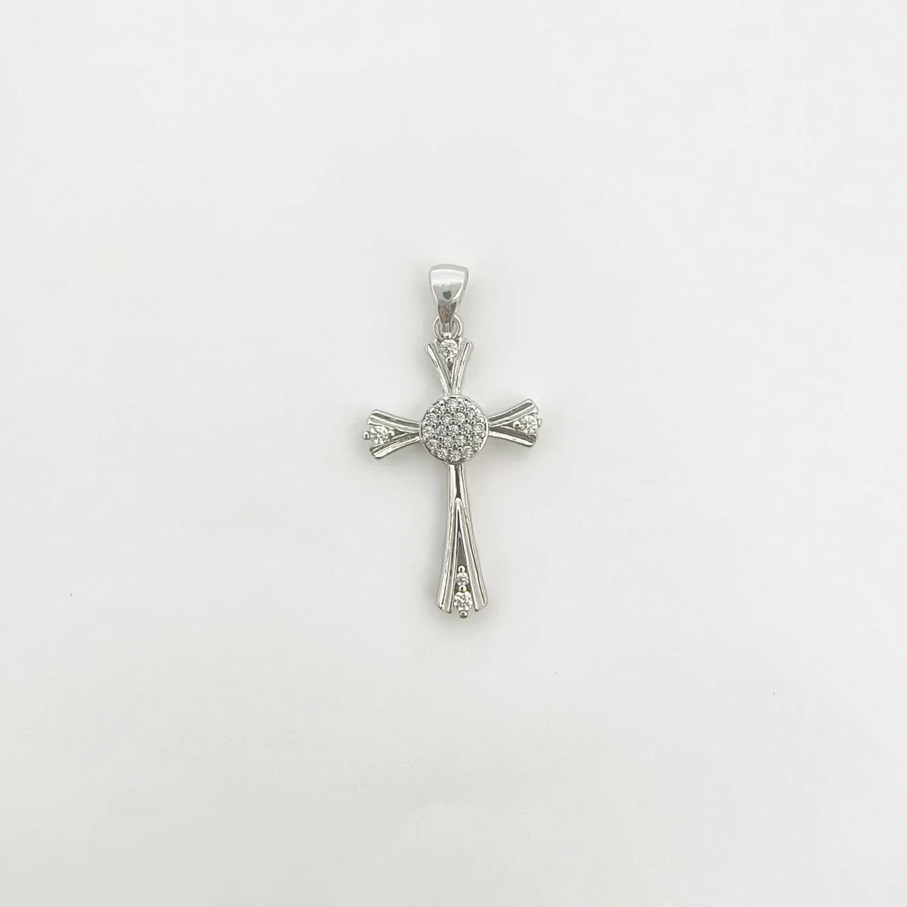 Wholesale Simple Electroplated Gold Cross Zirconinlaid Copper Pendant Jewelry Accessories For Diy Necklace And Bracelet - Image 11