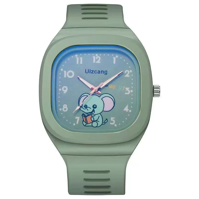 Wholesale Square Silicone Student Watch With Cute Cartoon Design And Luminous Feature - Image 8