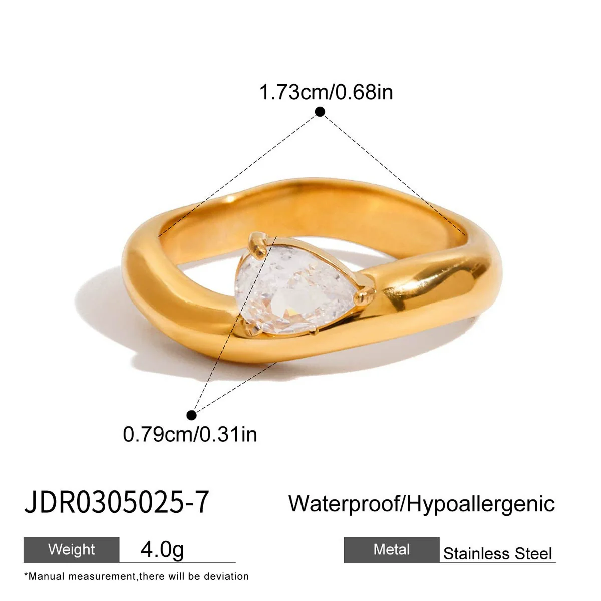 Wholesale Stackable Stainless Steel Geometric Electroplated Women's Bracelet - Image 6