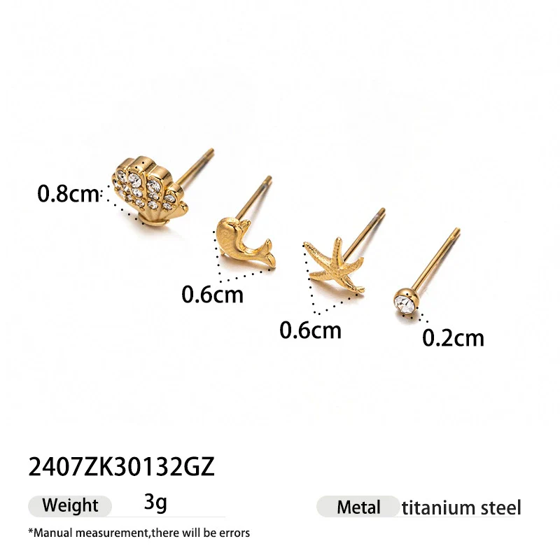 Wholesale Stainless Steel And Titanium Steel Electroplated Sweater Chain Jewelry Set For Women In Ins Style Minimalist Fashion - Image 6
