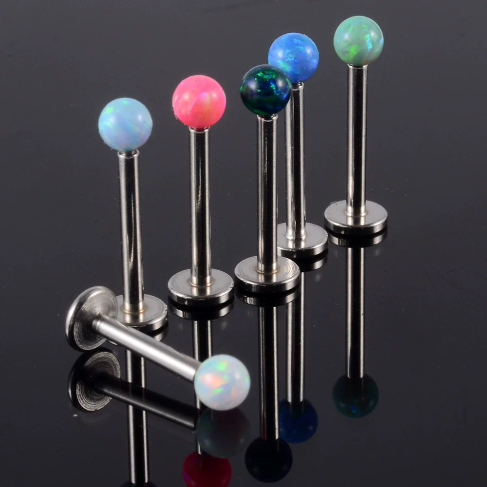 Wholesale Stainless Steel Australian Gem Fashion Ol Round Bead Polishing Ear Ring - Image 4