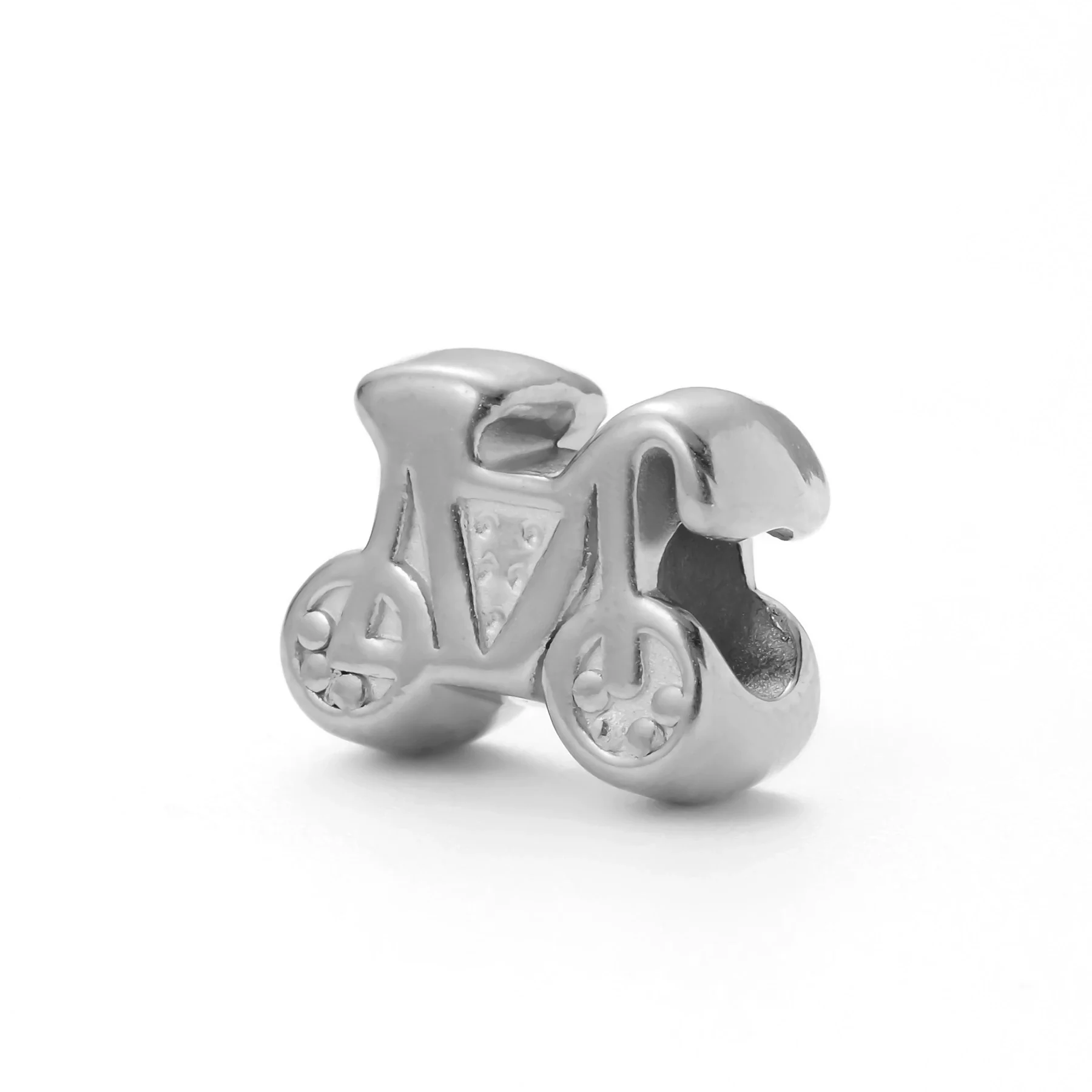 Wholesale Stainless Steel Baby Carriage Owl Heart Beads Accessories With Woven Rope And Electroplating Treatment - Image 8