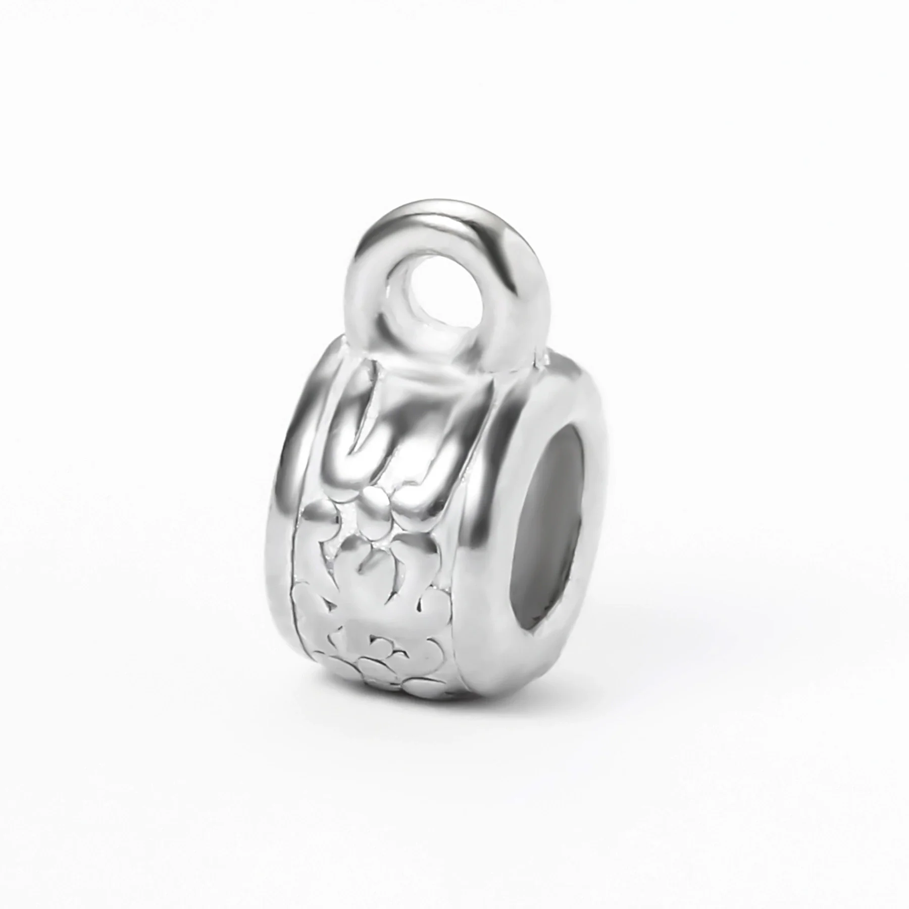 Wholesale Stainless Steel Cylindrical Drum Beads Electroplated Pendant Necklace - Image 6