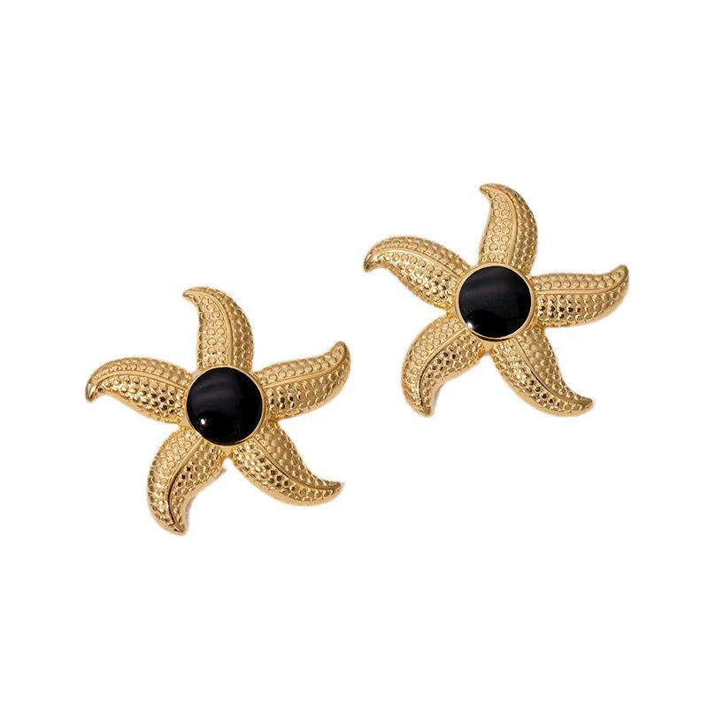 Wholesale Stainless Steel Electroplated Animal Shaped Earrings For Women - Image 5