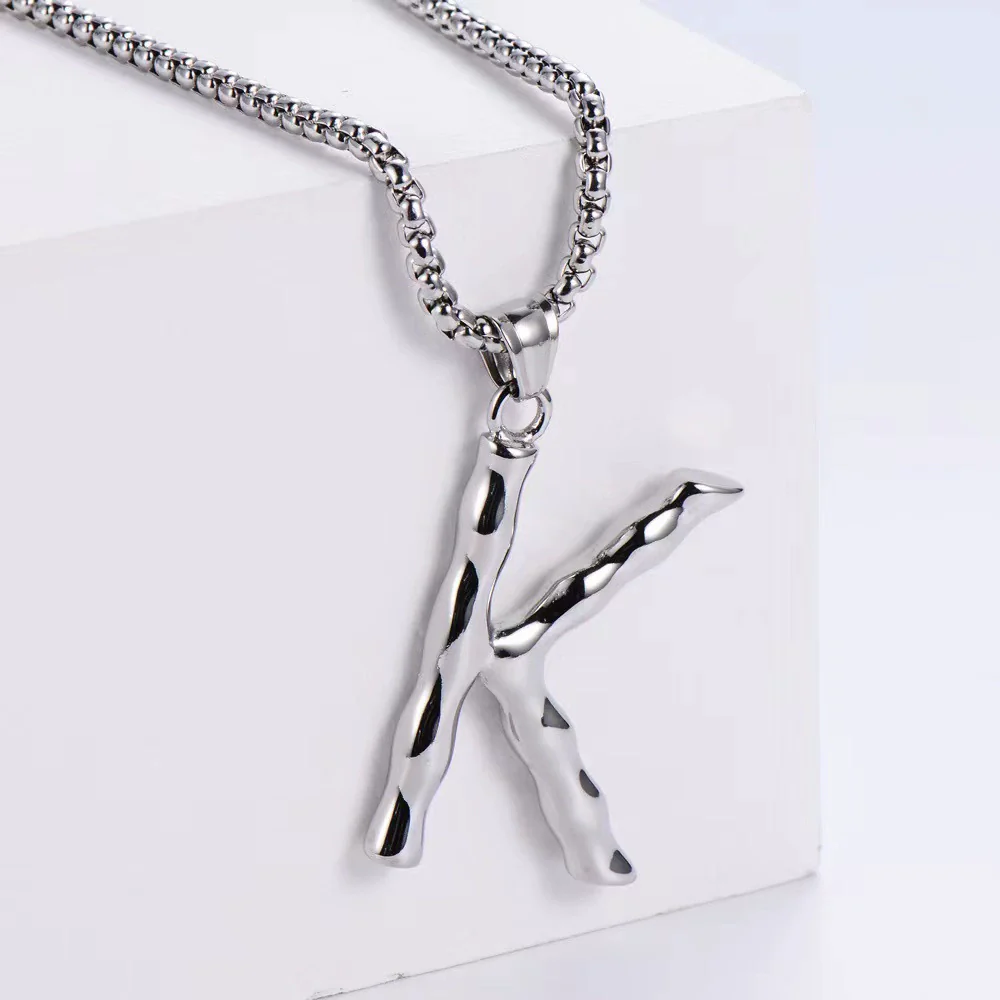 Wholesale Stainless Steel Electroplated Geometric Light Luxury Crown And English Letters Clavicle Necklace - Image 12