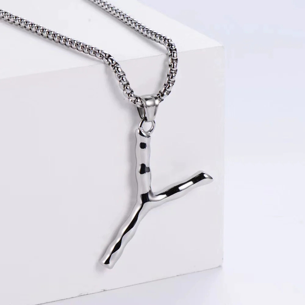 Wholesale Stainless Steel Electroplated Geometric Light Luxury Crown And English Letters Clavicle Necklace - Image 26