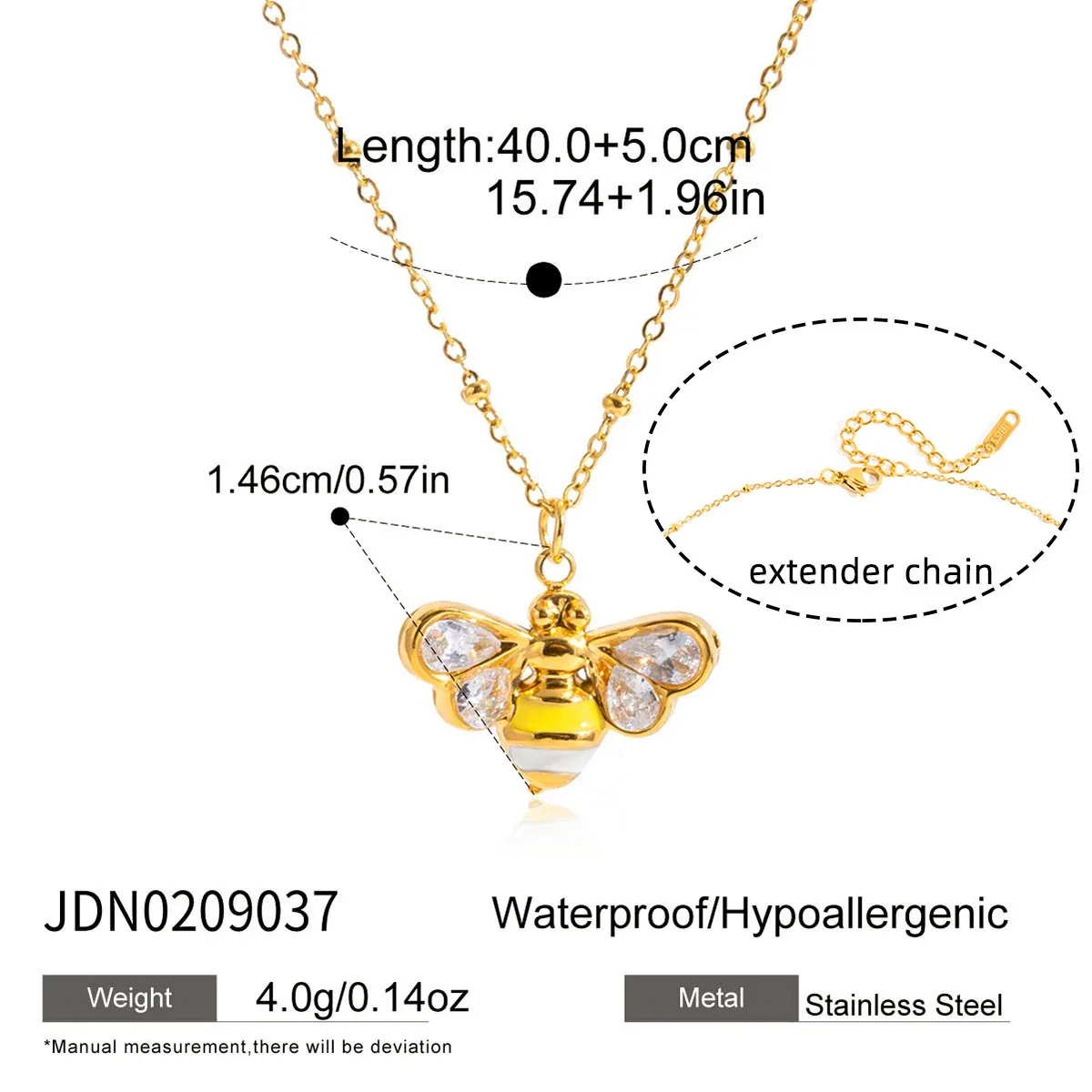 Wholesale Stainless Steel Electroplated Insectshaped Geometric Earrings For Women - Image 7
