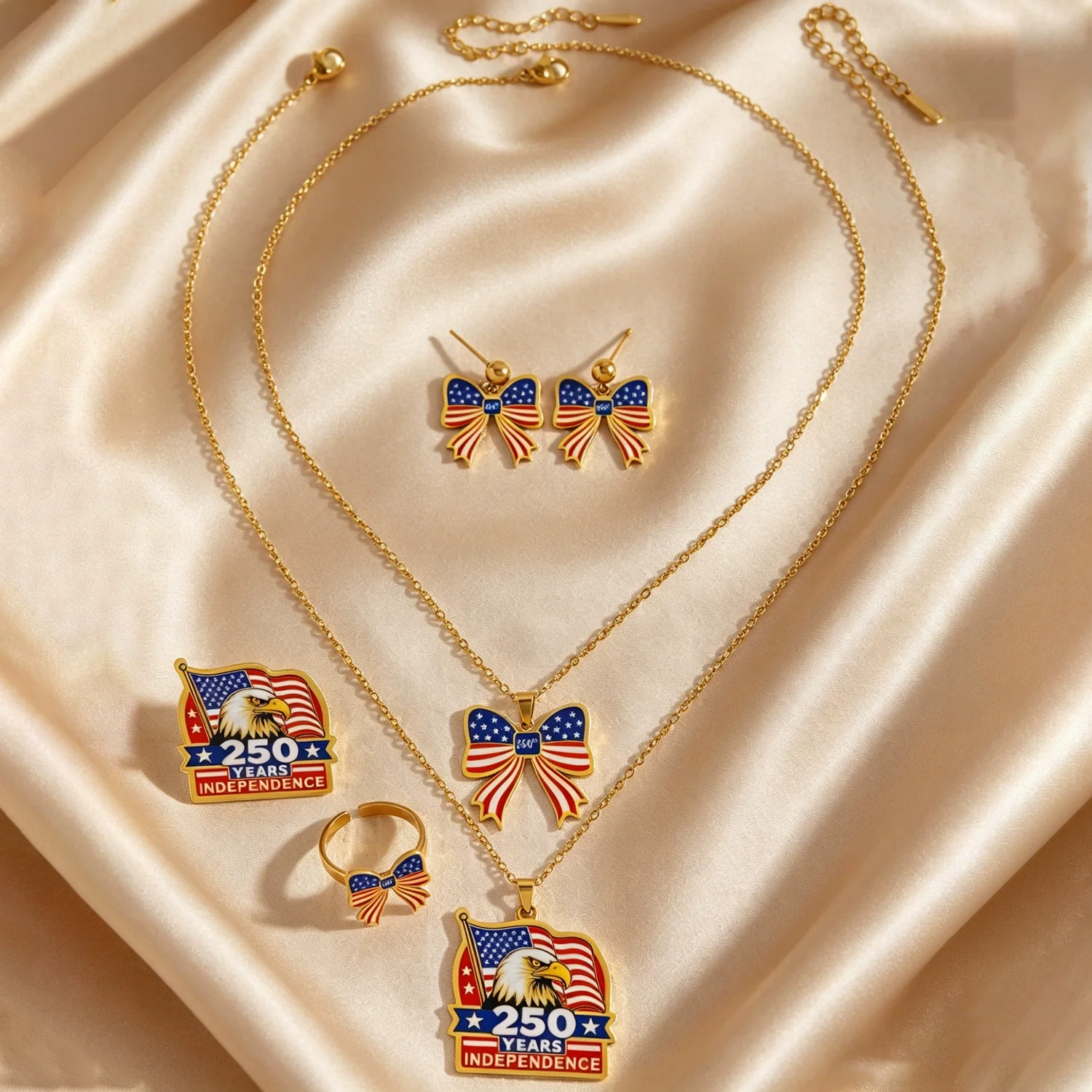 Wholesale Stainless Steel Electroplated Jewelry With Cross Crown Roman Numerals Patterns For Women Accessories - Image 3