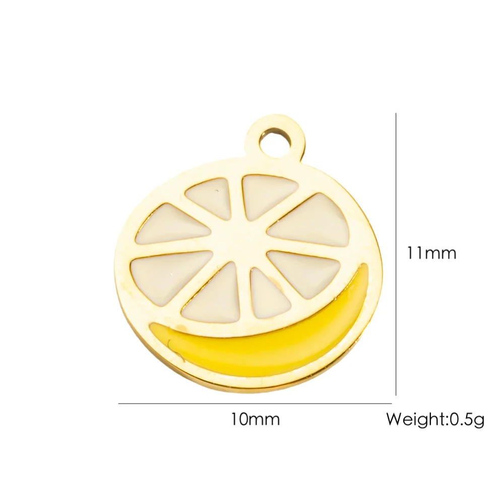 Wholesale Stainless Steel Fruit Food Style Dripping Oil Pendant Accessory - Image 24