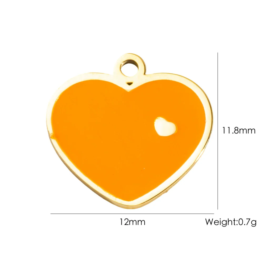 Wholesale Stainless Steel Fruit Food Style Dripping Oil Pendant Accessory - Image 36