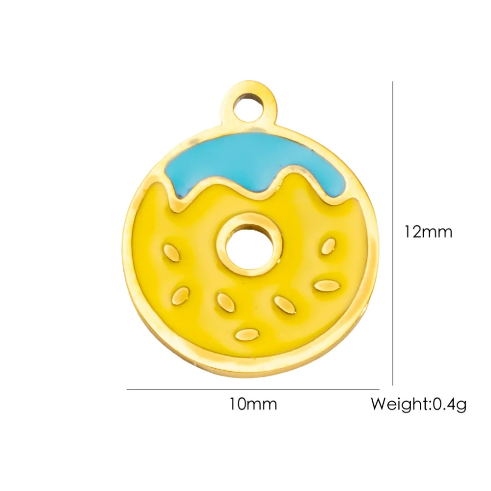 Wholesale Stainless Steel Fruit Food Style Dripping Oil Pendant Accessory - Image 45