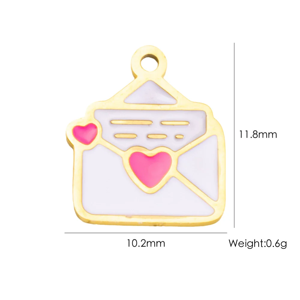 Wholesale Stainless Steel Fruit Food Style Dripping Oil Pendant Accessory - Image 51