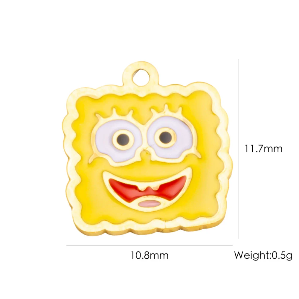 Wholesale Stainless Steel Fruit Food Style Dripping Oil Pendant Accessory - Image 62