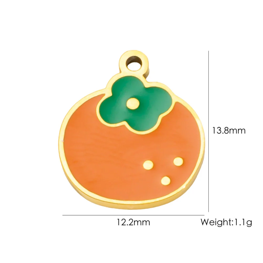 Wholesale Stainless Steel Fruit Food Style Dripping Oil Pendant Accessory - Image 65