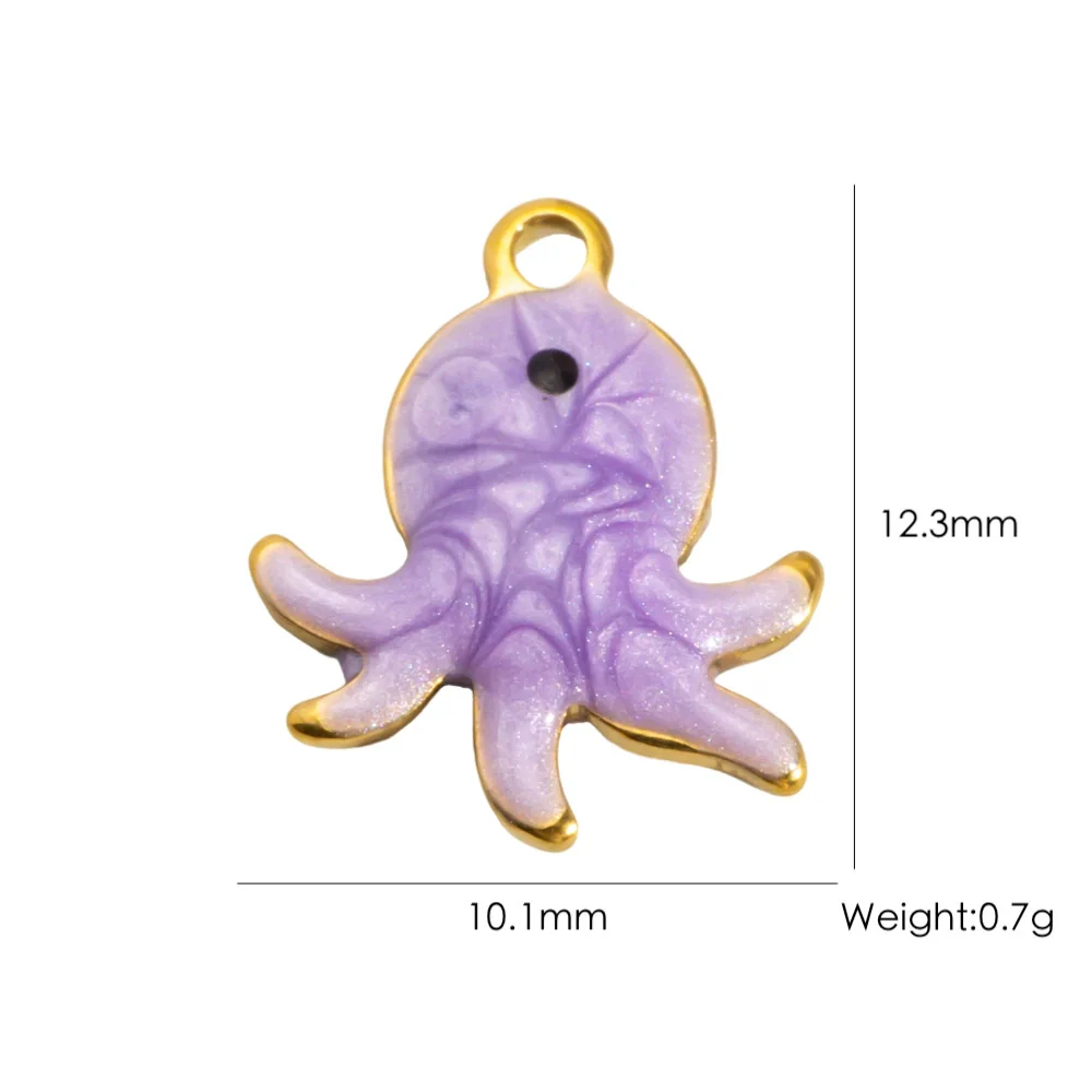 Wholesale Stainless Steel Fruit Food Style Dripping Oil Pendant Accessory - Image 68